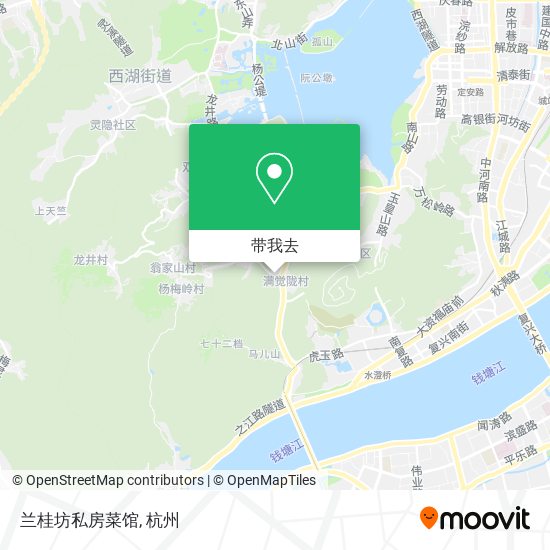 兰桂坊私房菜馆地图