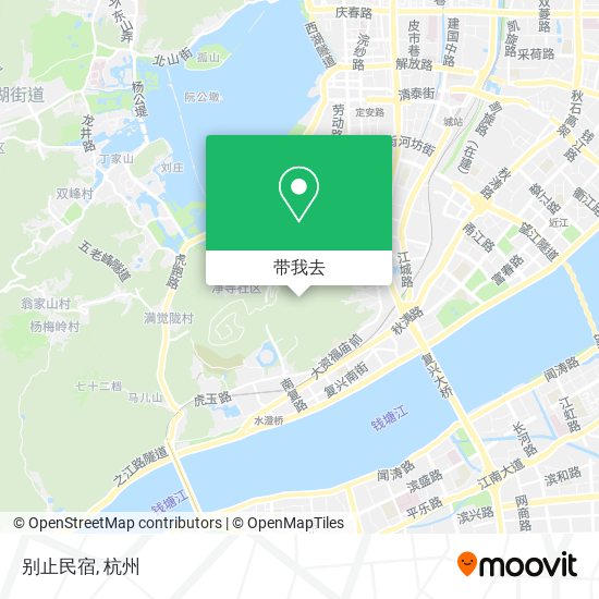 别止民宿地图