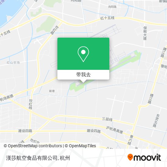 漢莎航空食品有限公司地图
