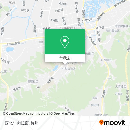 西北牛肉拉面地图