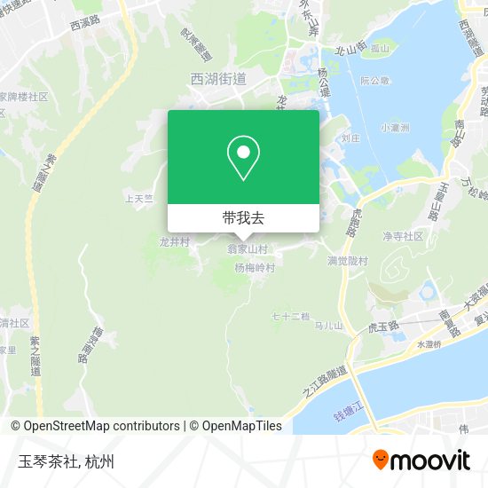 玉琴茶社地图