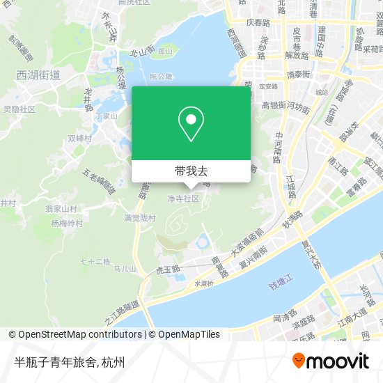 半瓶子青年旅舍地图