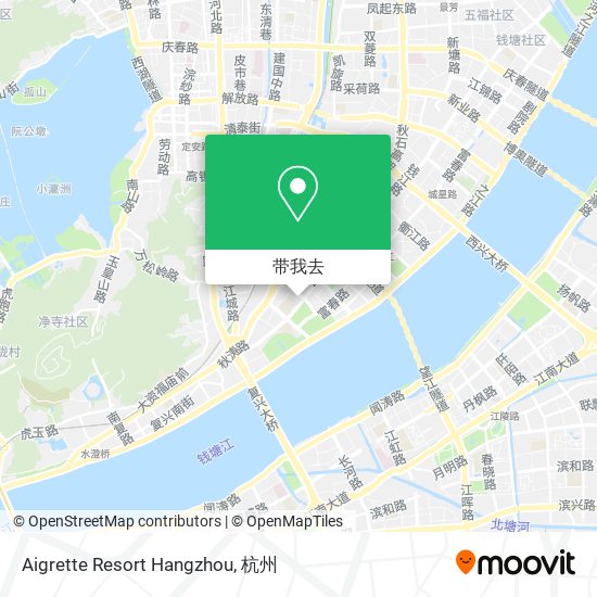 Aigrette Resort Hangzhou地图