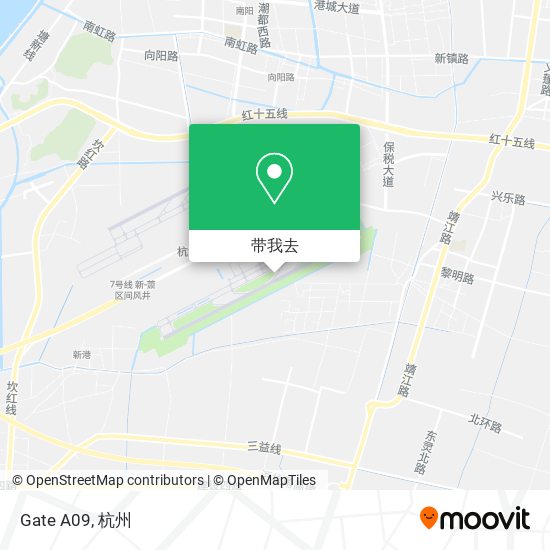 Gate A09地图