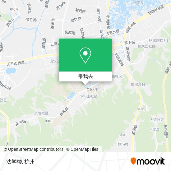 法学楼地图
