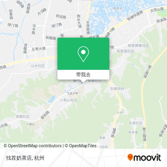 找茬奶茶店地图