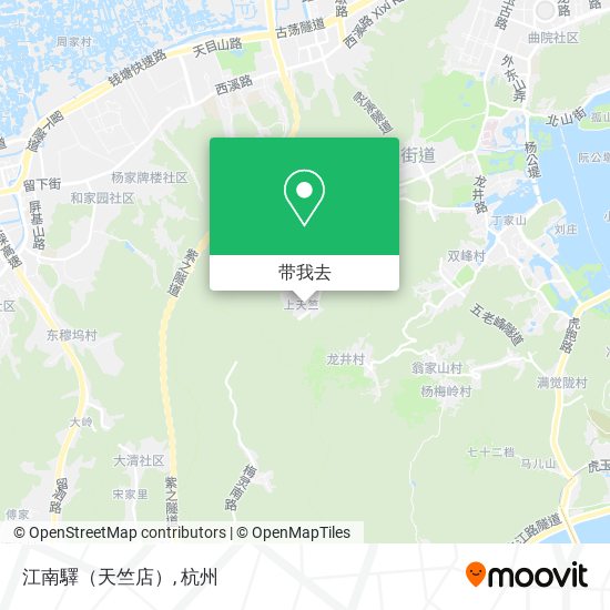 江南驛（天竺店）地图