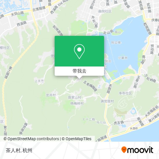 茶人村地图