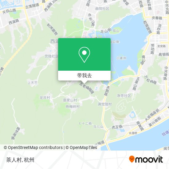 茶人村地图