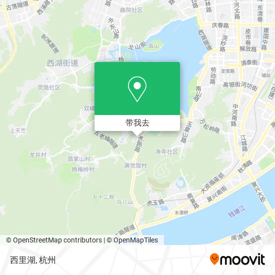 西里湖地图