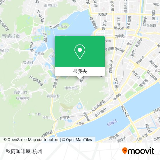 秋雨咖啡屋地图