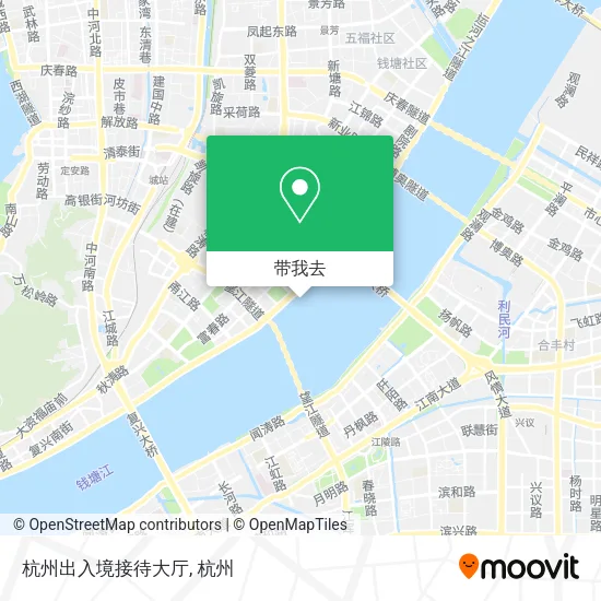 杭州出入境接待大厅地图