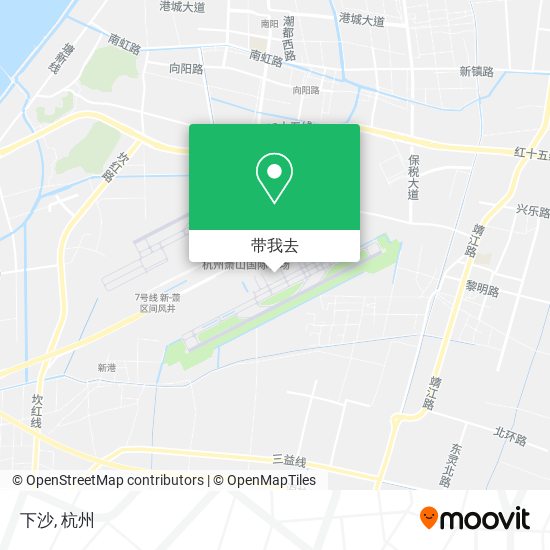 下沙地图