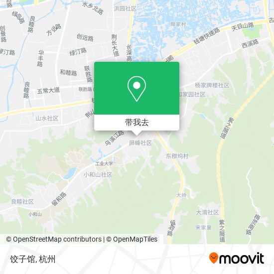 饺子馆地图