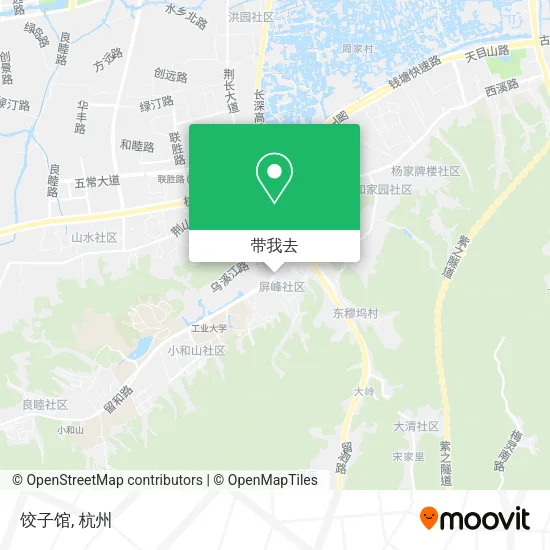 饺子馆地图
