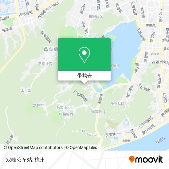 双峰公车站地图
