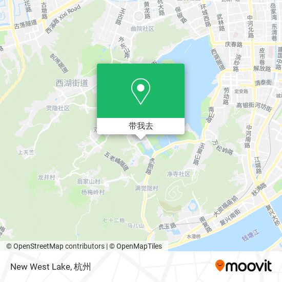 New West Lake地图