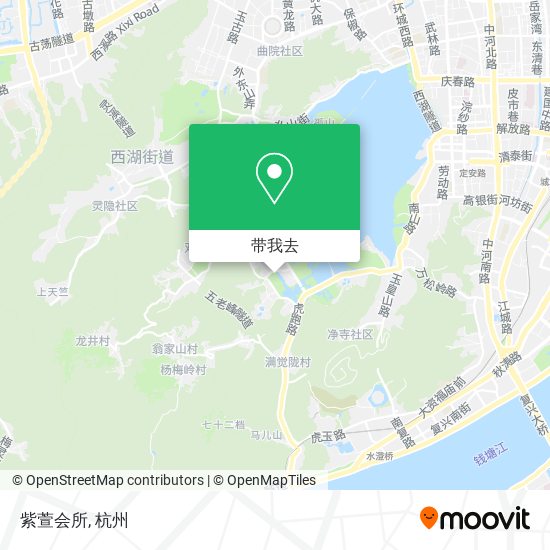 紫萱会所地图
