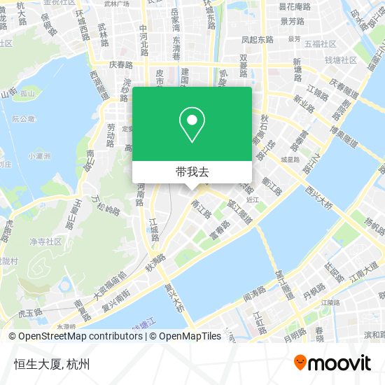恒生大厦地图