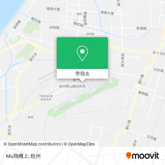 Mu飛機上地图