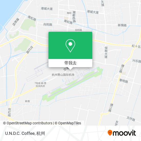 U.N.D.C. Coffee地图