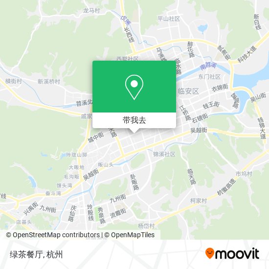 绿茶餐厅地图