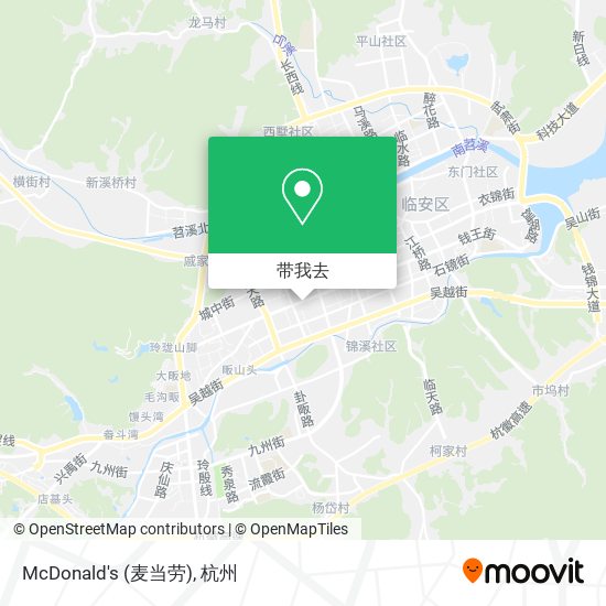 McDonald's (麦当劳)地图