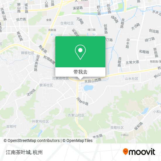 江南茶叶城地图