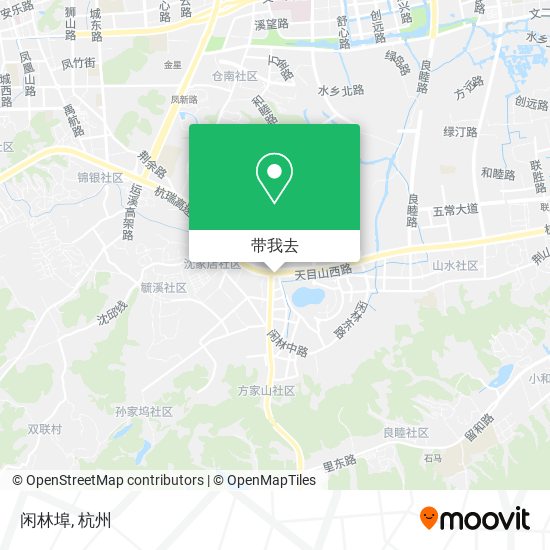 闲林埠地图