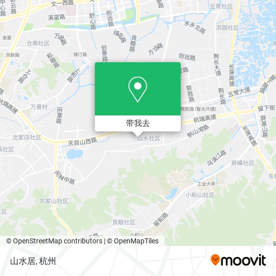 山水居地图