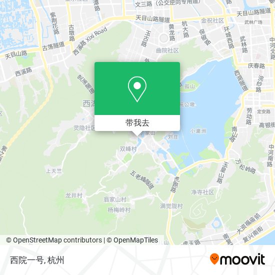 西院一号地图