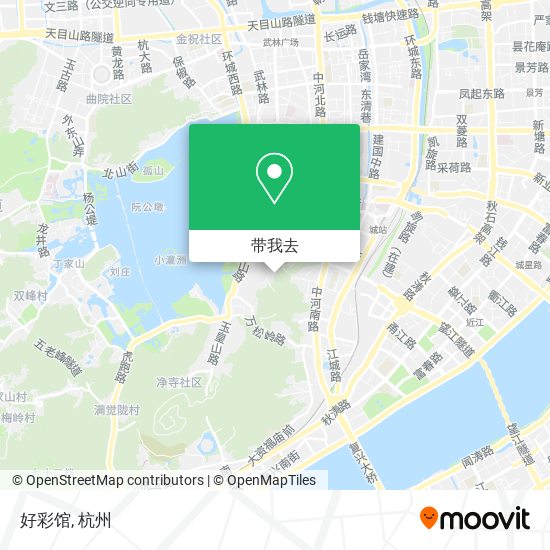 好彩馆地图
