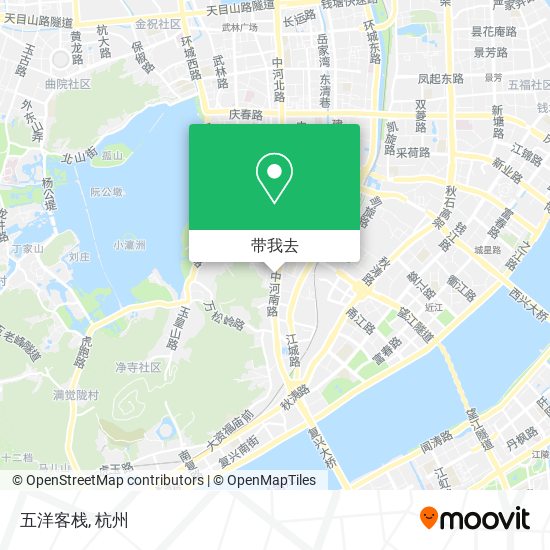 五洋客栈地图