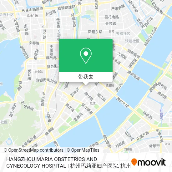 HANGZHOU MARIA OBSTETRICS AND GYNECOLOGY HOSPITAL | 杭州玛莉亚妇产医院地图