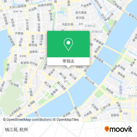 钱江苑地图