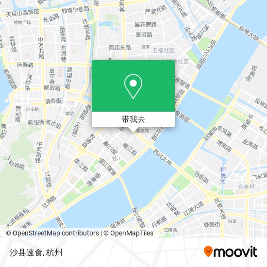 沙县速食地图