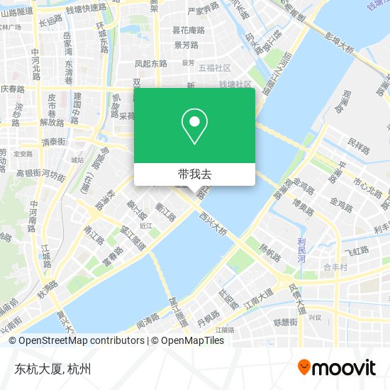 东杭大厦地图