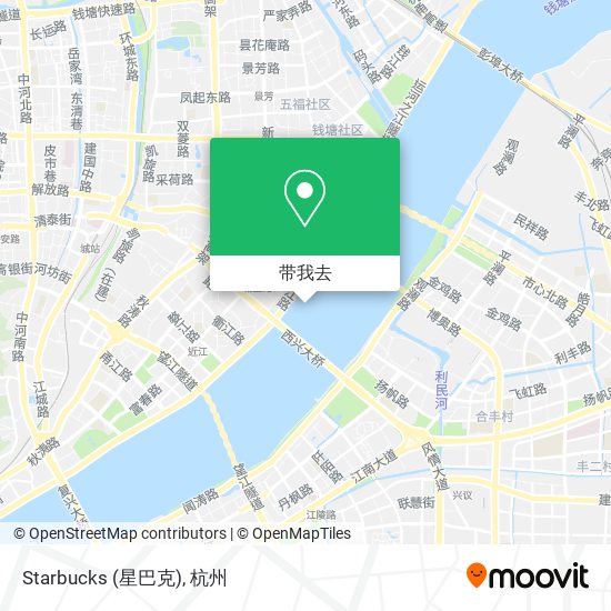 Starbucks (星巴克)地图