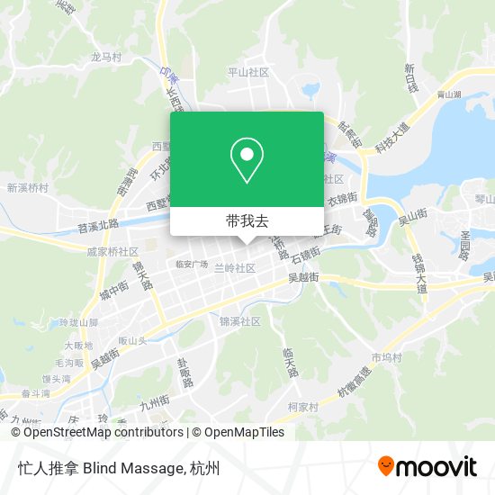 忙人推拿 Blind Massage地图