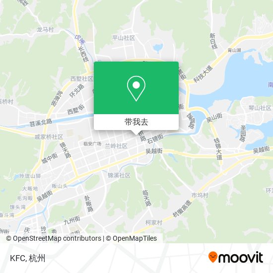 KFC地图