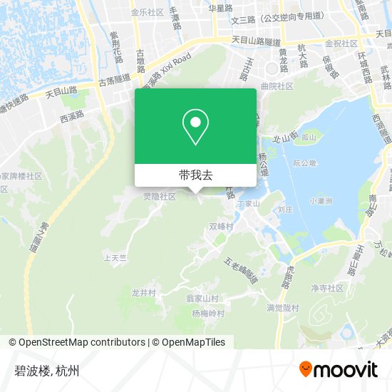 碧波楼地图