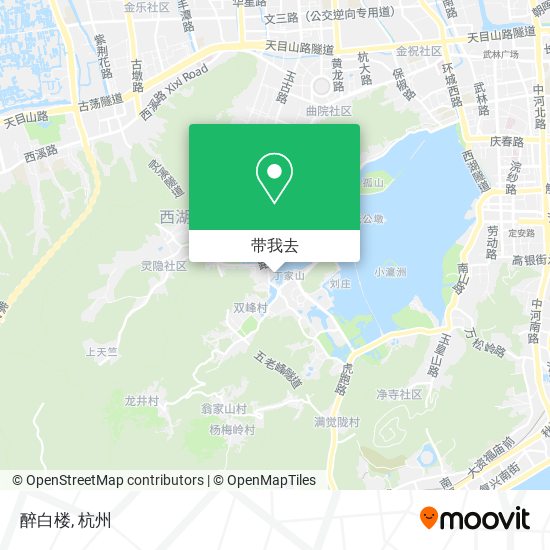 醉白楼地图