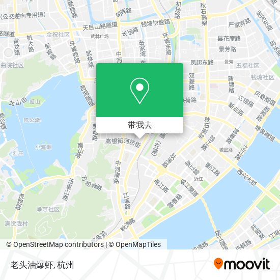 老头油爆虾地图