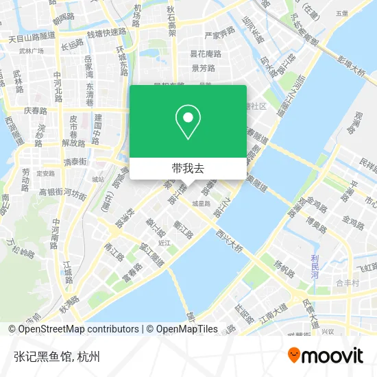 张记黑鱼馆地图
