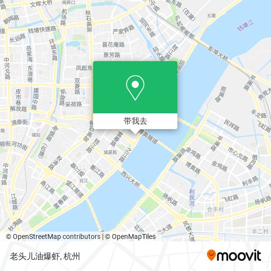 老头儿油爆虾地图