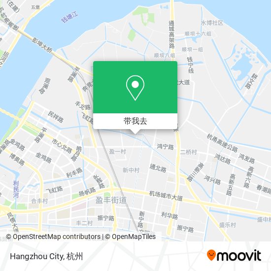 Hangzhou City地图