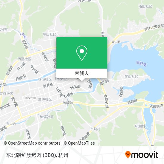 东北朝鲜族烤肉 (BBQ)地图