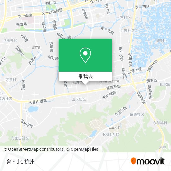 舍南北地图