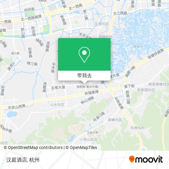 汉庭酒店地图