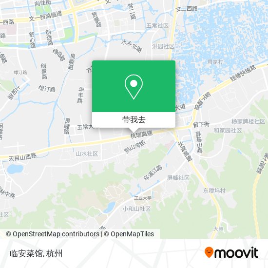临安菜馆地图